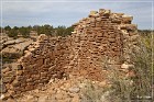 Cannonball Mesa Pueblo - Canyon Structure