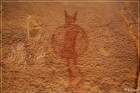 Lone Warrior Pictograph Panel