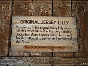 Judge Roy Bean Visitor Center - Saloon