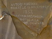 Robidoux Inscription