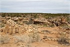 Cannonball Mesa Pueblo - Side Canyon