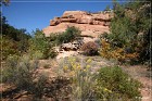 Mule Canyon, Weg zum House on Fire
