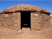 Rock Art Ranch - Museum, Hogan