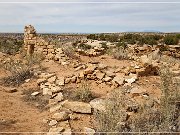 Cannonball Mesa Pueblo - Canyon Structure