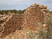 Cannonball Mesa Pueblo - Canyon Structure