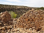 Cannonball Mesa Pueblo - Canyon