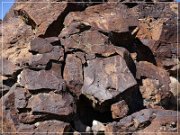 White River Narrows Petroglyphs - Cane Site