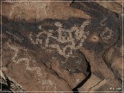 White River Narrows Petroglyphs - Cane Site