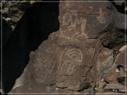 White River Narrows Petroglyphs - Cane Site