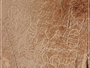 White River Narrows Petroglyphs - Martian Home Site