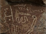 White River Narrows Petroglyphs - Northern Most Site