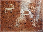 White River Narrows Petroglyphs - Shoshone Frog Site