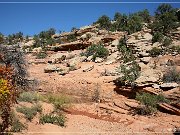 Mule Canyon, Weg zum House on Fire