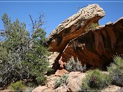 Mule Canyon, Weg zum House on Fire