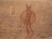 Lone Warrior Pictograph Panel