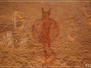 Lone Warrior Pictograph Panel