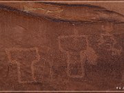 Wolfman Petroglyph Panel